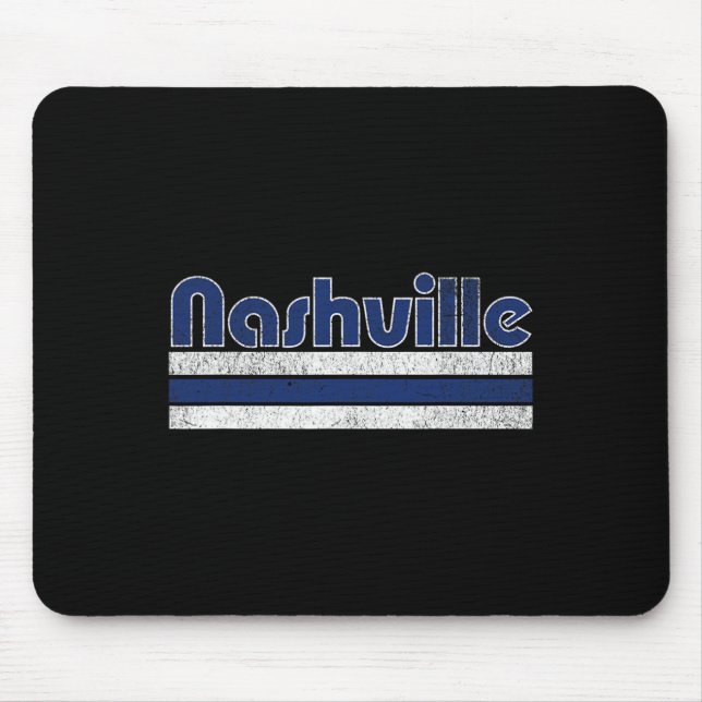 Nashville Soccer Vintage City  Mousepad (Vorne)