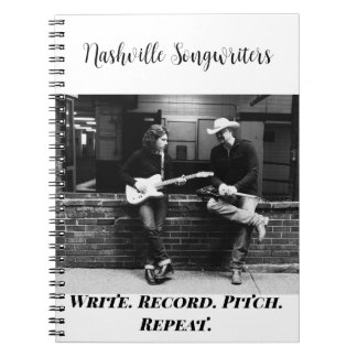 Nashville Songwriters Notepad Notizblock