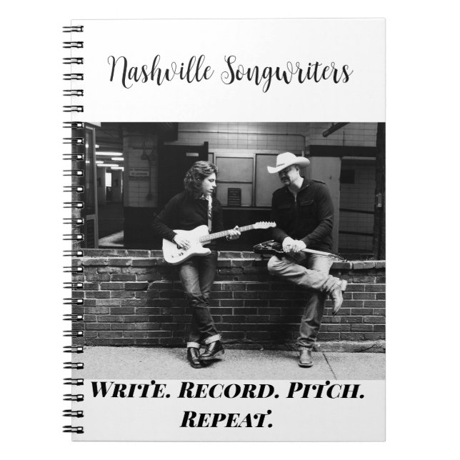 Nashville Songwriters Notepad Notizblock (Vorderseite)