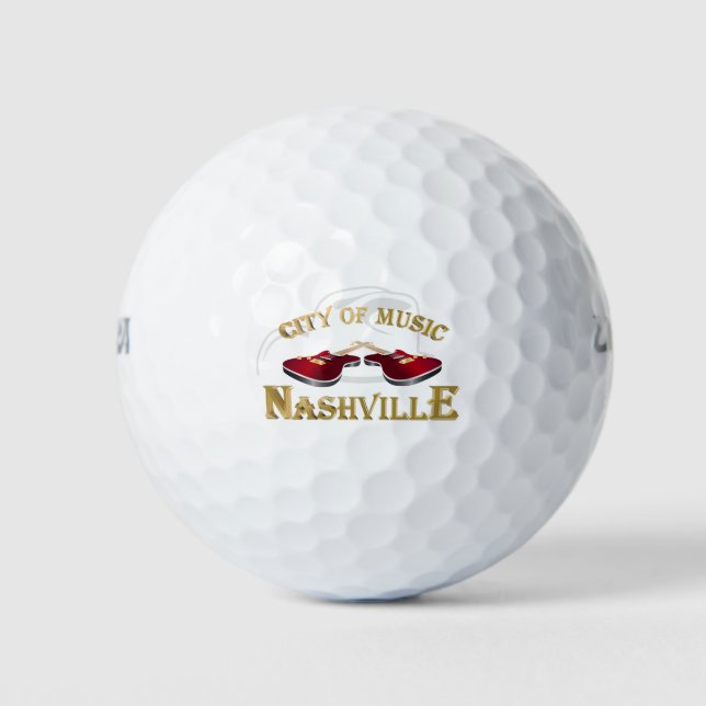 Nashville. Stadt der Musik Golfball (Vorderseite)