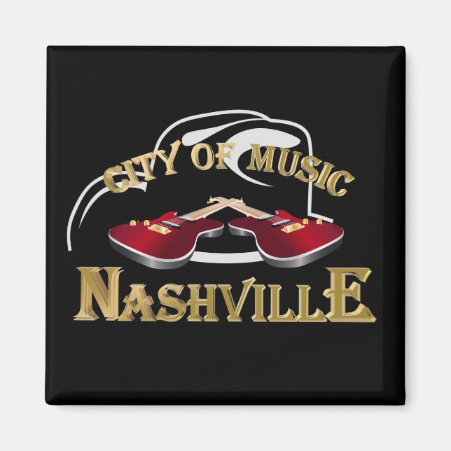 Nashville. Stadt der Musik Magnet (Vorne)