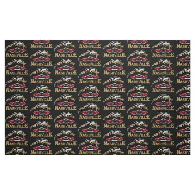 Nashville. Stadt der Musik Stoff (Fat Quarter (45,7 x 55,9 cm))