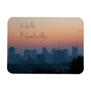 Nashville-Stadt-Sonnenaufgang Magnet