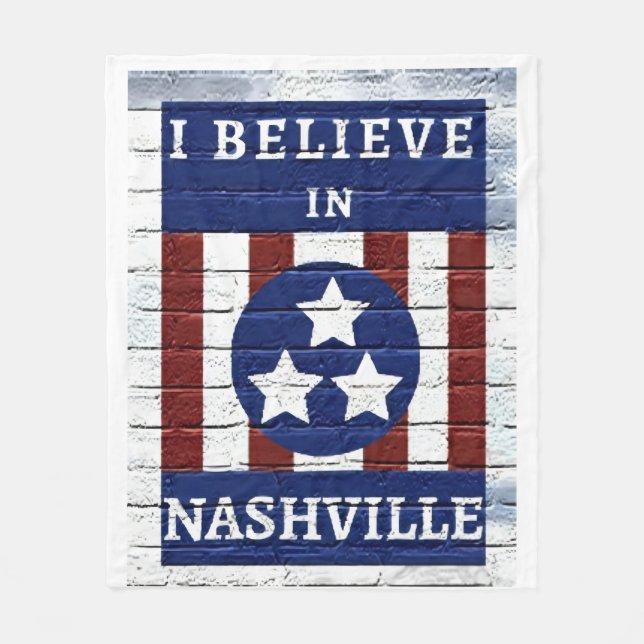 NASHVILLE STOLZES DECKCHEN FLEECEDECKE (Vorderseite)