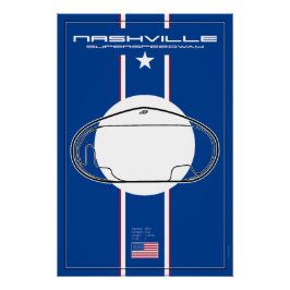 Nashville Superspeedway Poster