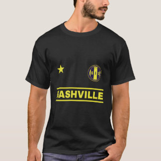 Nashville Tennessee - 615 Round Abzeichen Designer T-Shirt