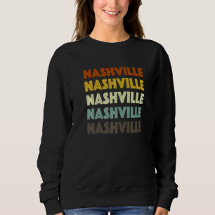 Nashville Tennessee American Tn Usa Heimat Resid Sweatshirt