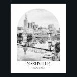 Nashville Tennessee Arch Foto Print Poster<br><div class="desc">Nashville Tennessee Arch Foto Print</div>
