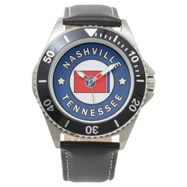 Nashville Tennessee Armbanduhr (Vorderseite)