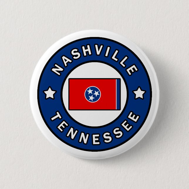 Nashville Tennessee Button (Vorderseite)