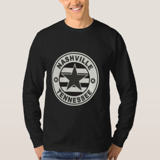 Nashville Tennessee Country Western Musik USA Star T-Shirt