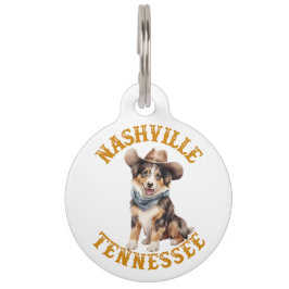 Nashville Tennessee Cowboy Australian Shepherd Haustiermarke