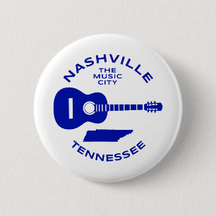 Nashville Tennessee Die Musikstadt Button