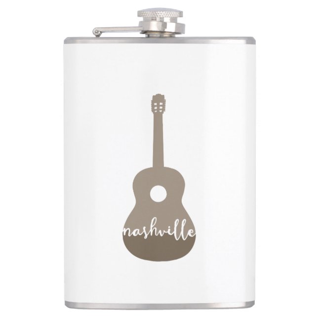 Nashville, Tennessee | Flasche "Music City" Flachmann (Vorderseite)
