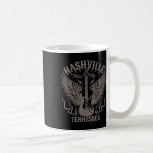 Nashville Tennessee Gitarre Country Music City Wom Kaffeetasse