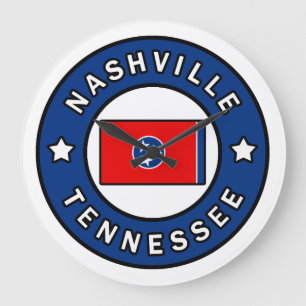 Nashville Tennessee Große Wanduhr