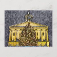 Nashville Tennessee Hauptstadt Weihnachtsbaum