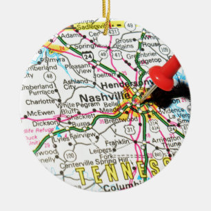 Nashville, Tennessee Keramikornament
