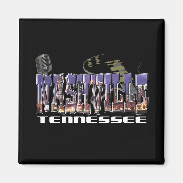 Nashville Tennessee Magnet (Vorne)