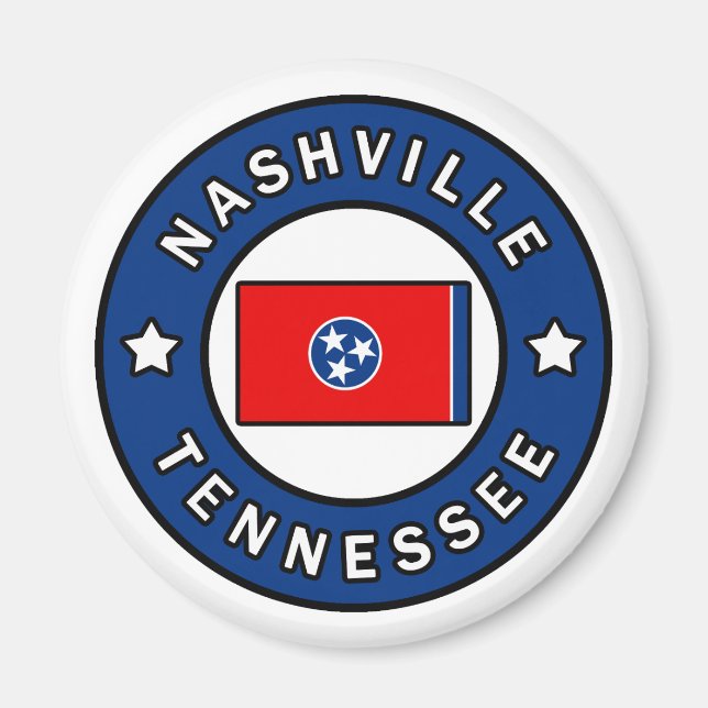 Nashville Tennessee Magnet (Vorne)