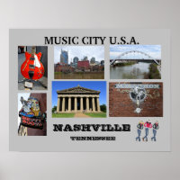 Nashville, Tennessee Poster