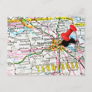 Nashville, Tennessee Postkarte