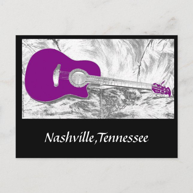 Nashville, Tennessee - Postkarte (Vorderseite)