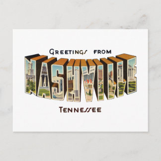 Nashville Tennessee Postkarte