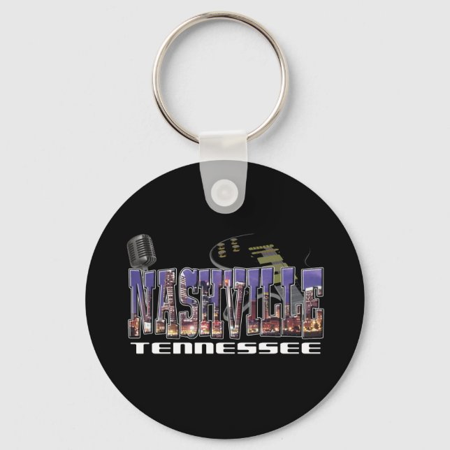 Nashville Tennessee Schlüsselanhänger (Vorderseite)