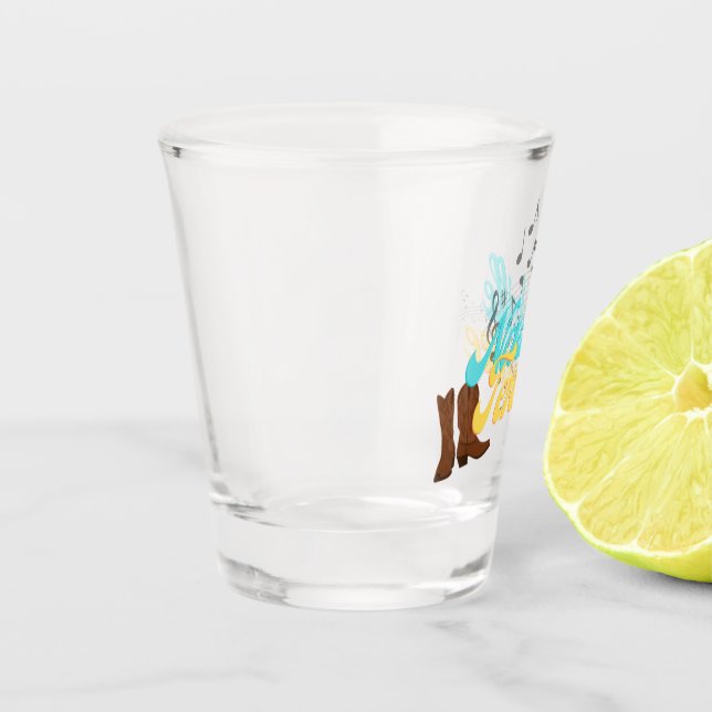 Nashville Tennessee Shot Glass Schnapsglas (Links)