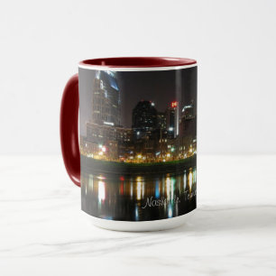 Nashville, Tennessee Skyline bei Nacht Tasse