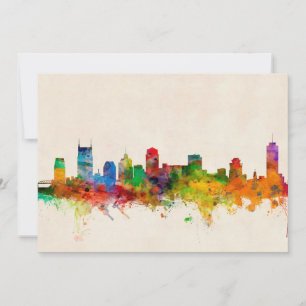 Nashville Tennessee Skyline Cityscape