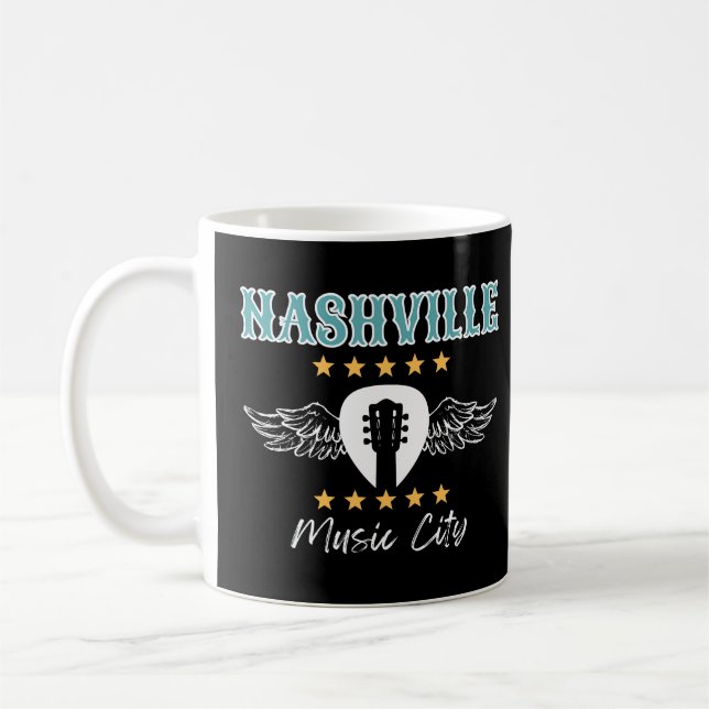Nashville, Tennessee, Souvenirs Country Fashion Mu Kaffeetasse (Links)