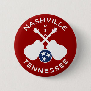 Nashville, Tennessee USA Button