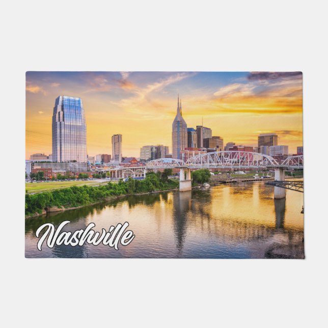 Nashville, Tennessee, USA Fußmatte (Vorderseite)