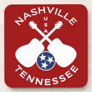 Nashville, Tennessee USA Getränkeuntersetzer