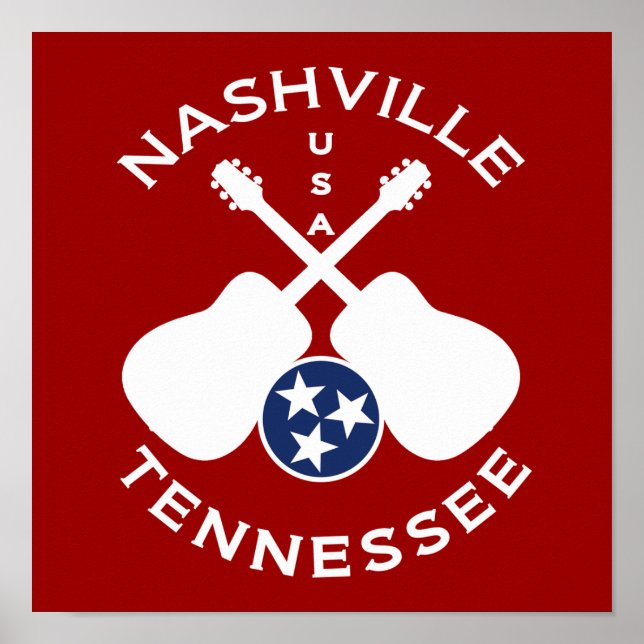 Nashville, Tennessee, USA Poster (Vorne)