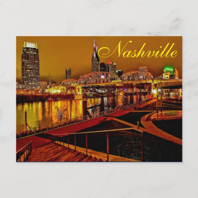 Nashville, Tennessee, USA Postkarte (Vorderseite)