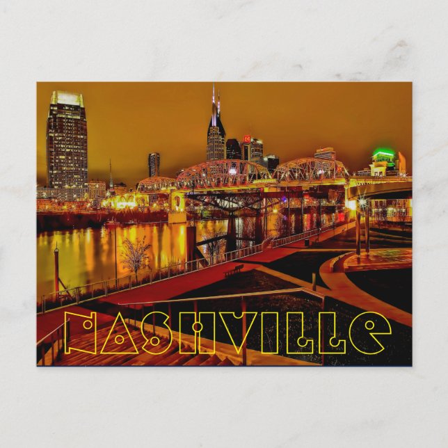Nashville, Tennessee, USA Postkarte (Vorderseite)