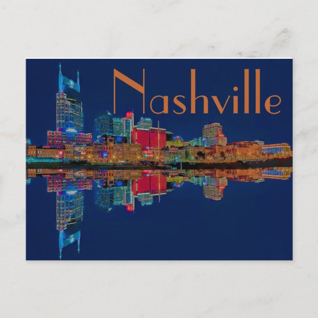 Nashville, Tennessee, USA Postkarte (Vorderseite)