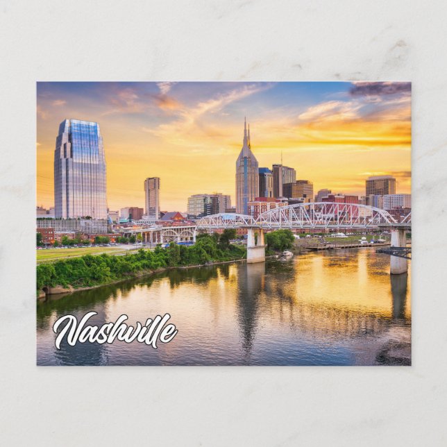 Nashville, Tennessee, Vereinigte Staaten Postkarte (Vorderseite)