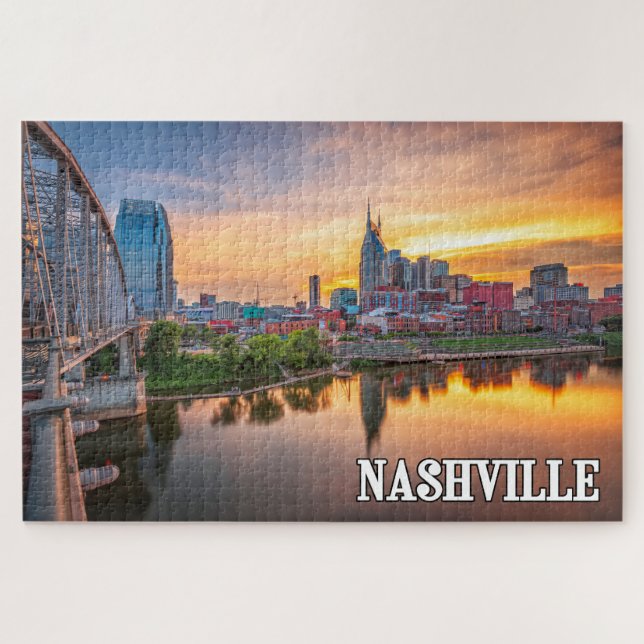 Nashville, Tennessee, Vereinigte Staaten Puzzle (Horizontal)
