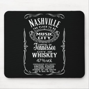 Nashville Tennessee Vereinigte Staaten Usa Western Mousepad