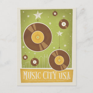 Nashville, TN - Aufnahmen Postkarte