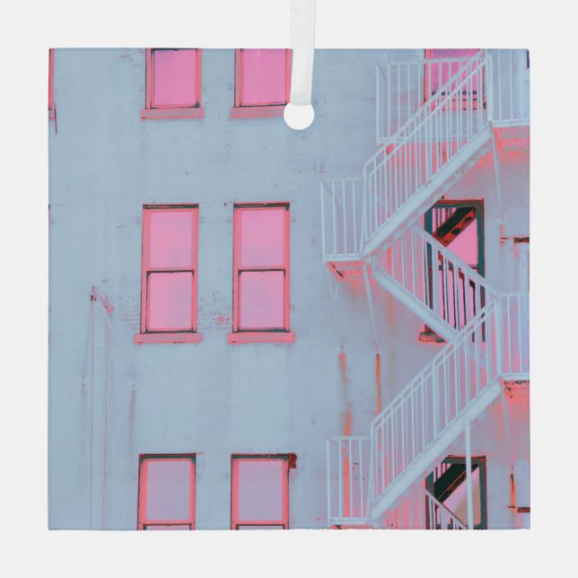 Nashville TN Ornament Aus Glas (Rückseite)