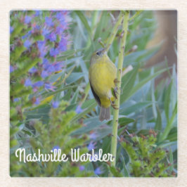 Nashville Warbler Glasuntersetzer
