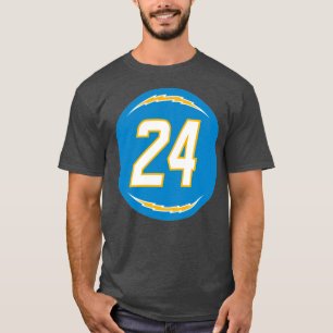 Nasir Adderley Number 24 Jersey Los Angeles Charge T-Shirt