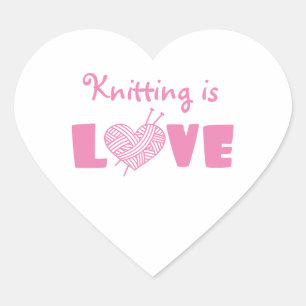 Nass ist Liebe Herz-Aufkleber