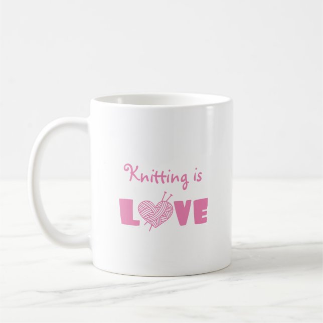 Nass ist Liebe Kaffeetasse (Links)