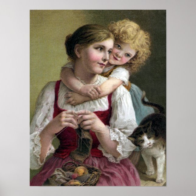 Nass mit süßen Ablenkungen Poster (Vorne)